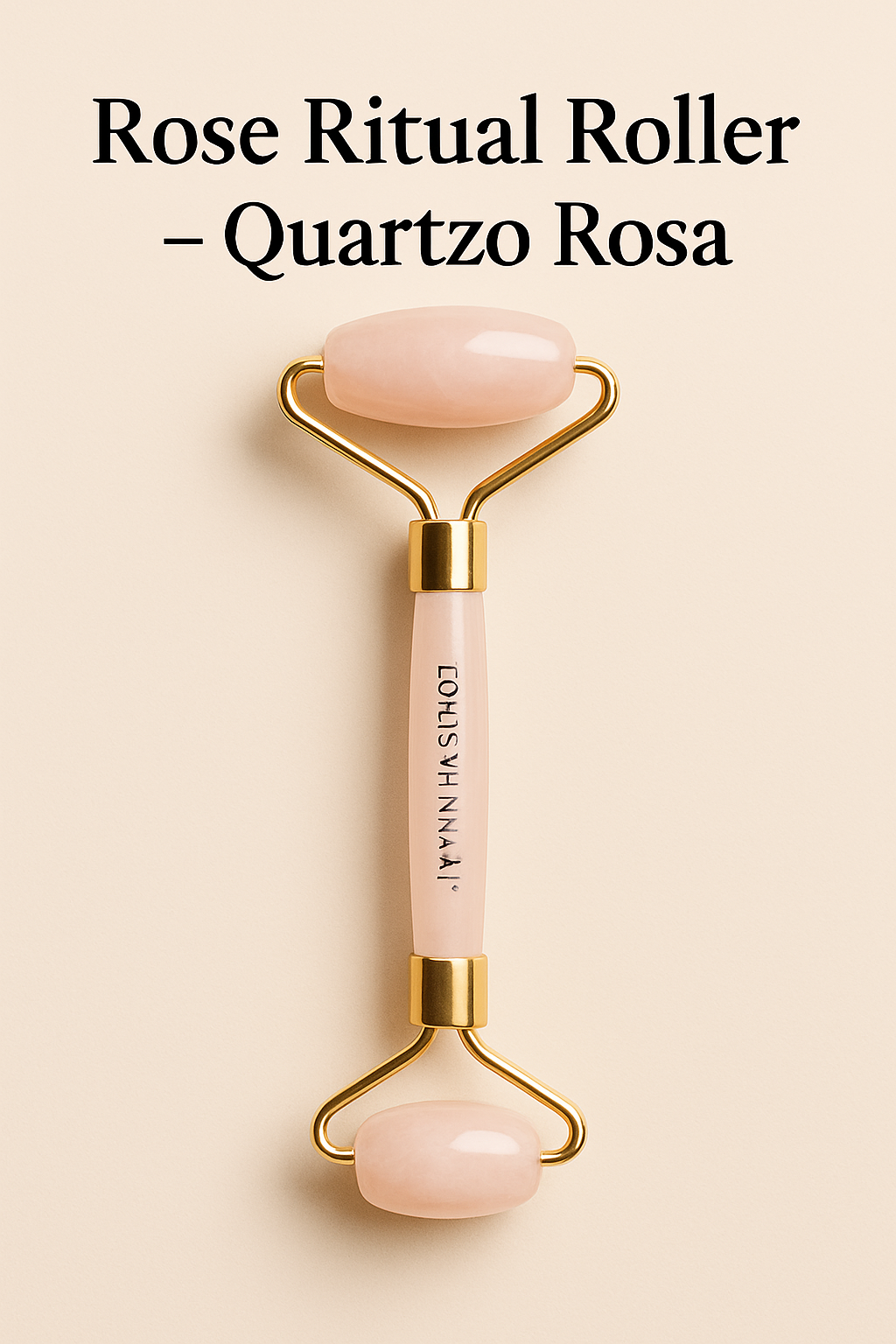Rose Ritual Roller – Quartzo Rosa
